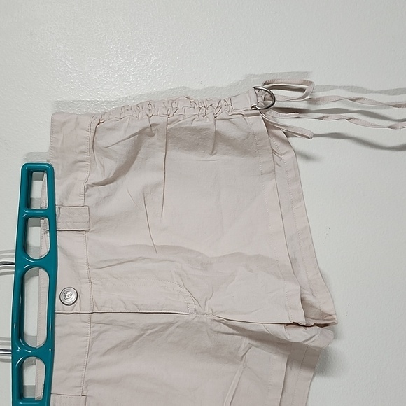 Y2K Wet seal ruched hips boots shorts micro mini shorts stretch size 7. - Picture 3 of 8